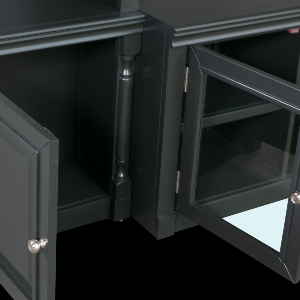 Beidiman I Charcoal 4 Pc Wall Unit with 104.5 in. Console - Thumbnail - Image 8