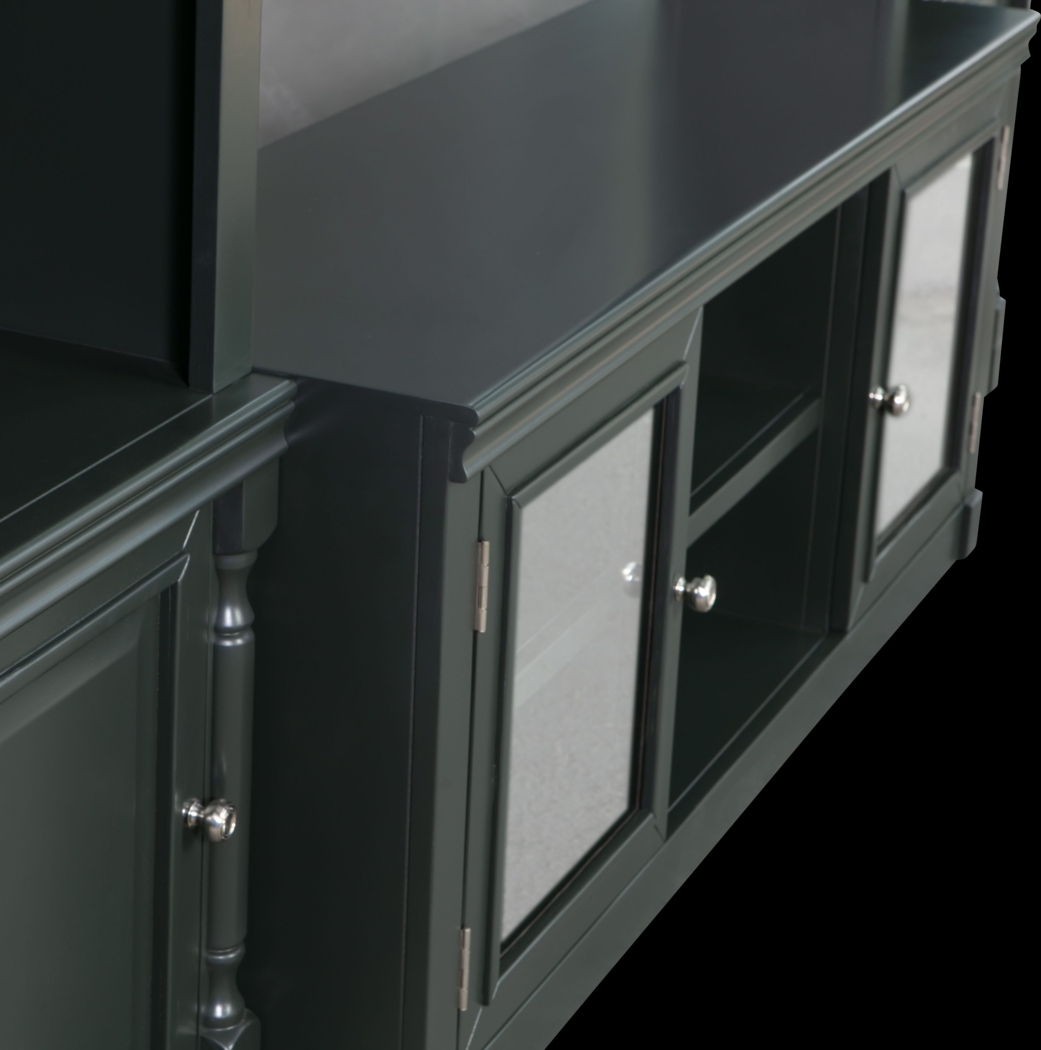 Beidiman I Charcoal 4 Pc Wall Unit with 104.5 in. Console - Thumbnail - Image 9