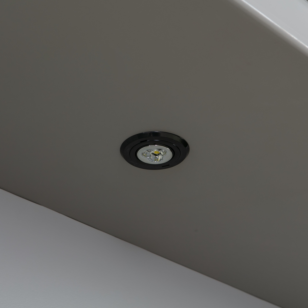 Beidiman I Gray 4 Pc Wall Unit with 104.5 in. Console - Thumbnail - Image 7