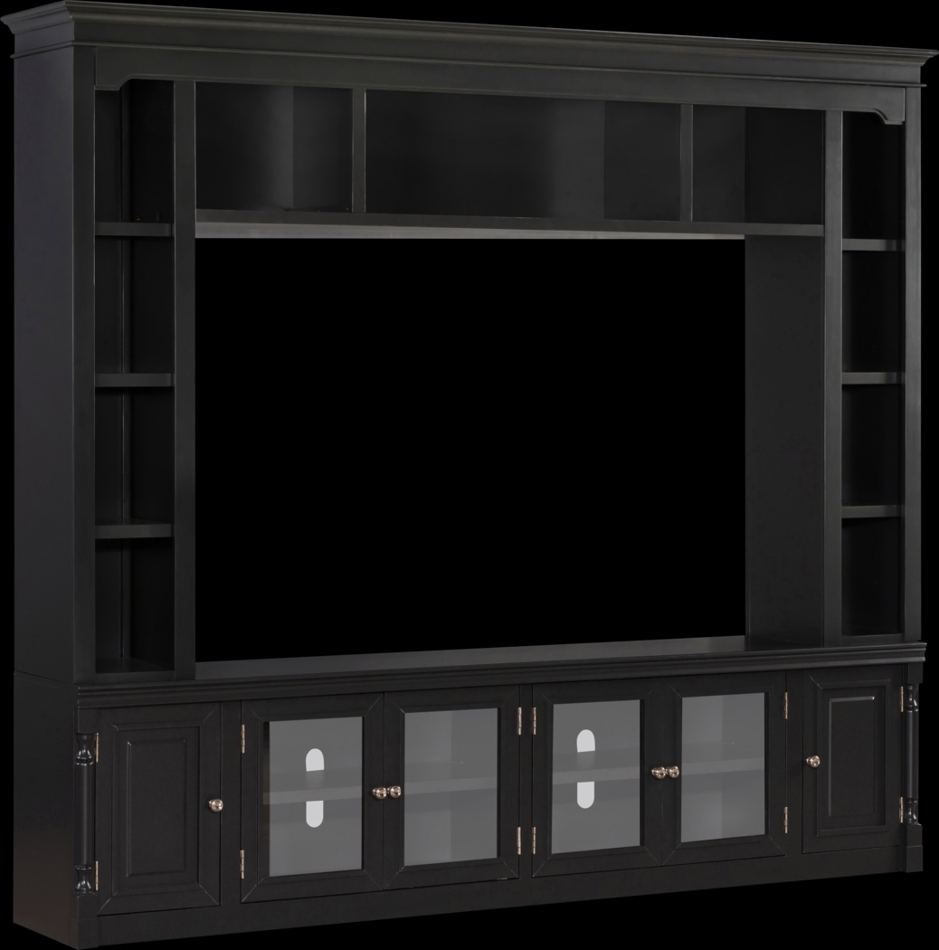 Beidiman II Charcoal 3 Pc Wall Unit with 98.5 in. Console - Thumbnail - Image 3