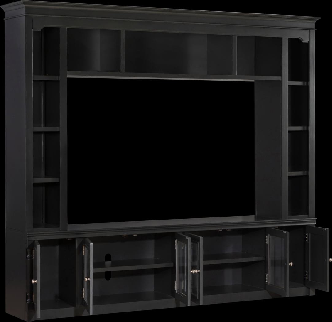 Beidiman II Charcoal 3 Pc Wall Unit with 98.5 in. Console - Thumbnail - Image 5