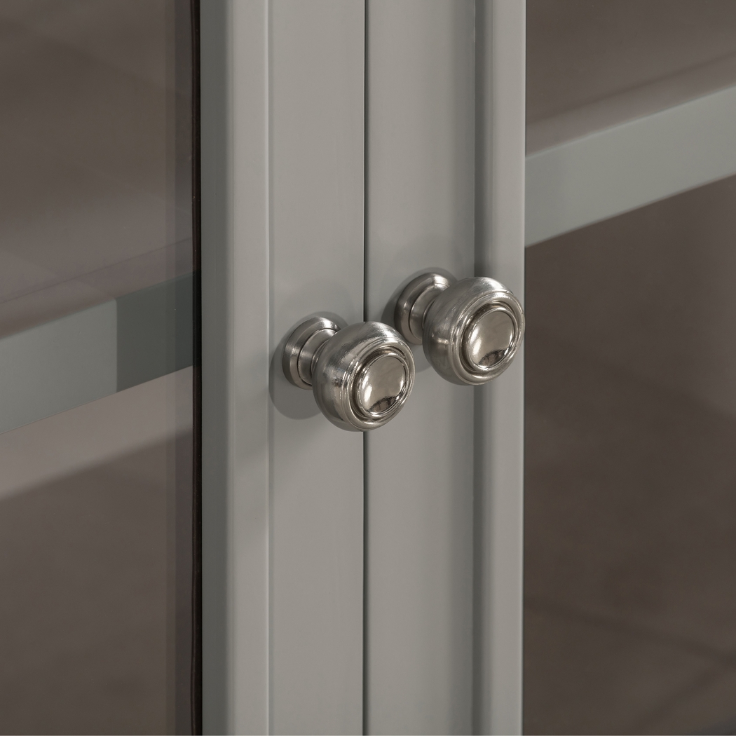 Beidiman II Gray 3 Pc Wall Unit with 98.5 in. Console - Thumbnail - Image 7