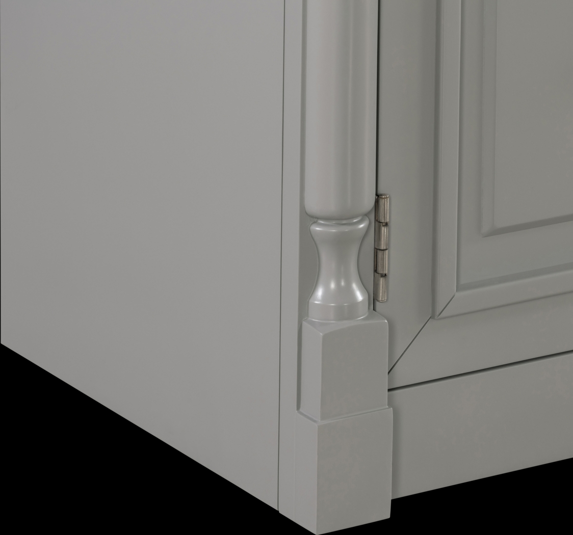 Beidiman II Gray 3 Pc Wall Unit with 98.5 in. Console - Thumbnail - Image 8