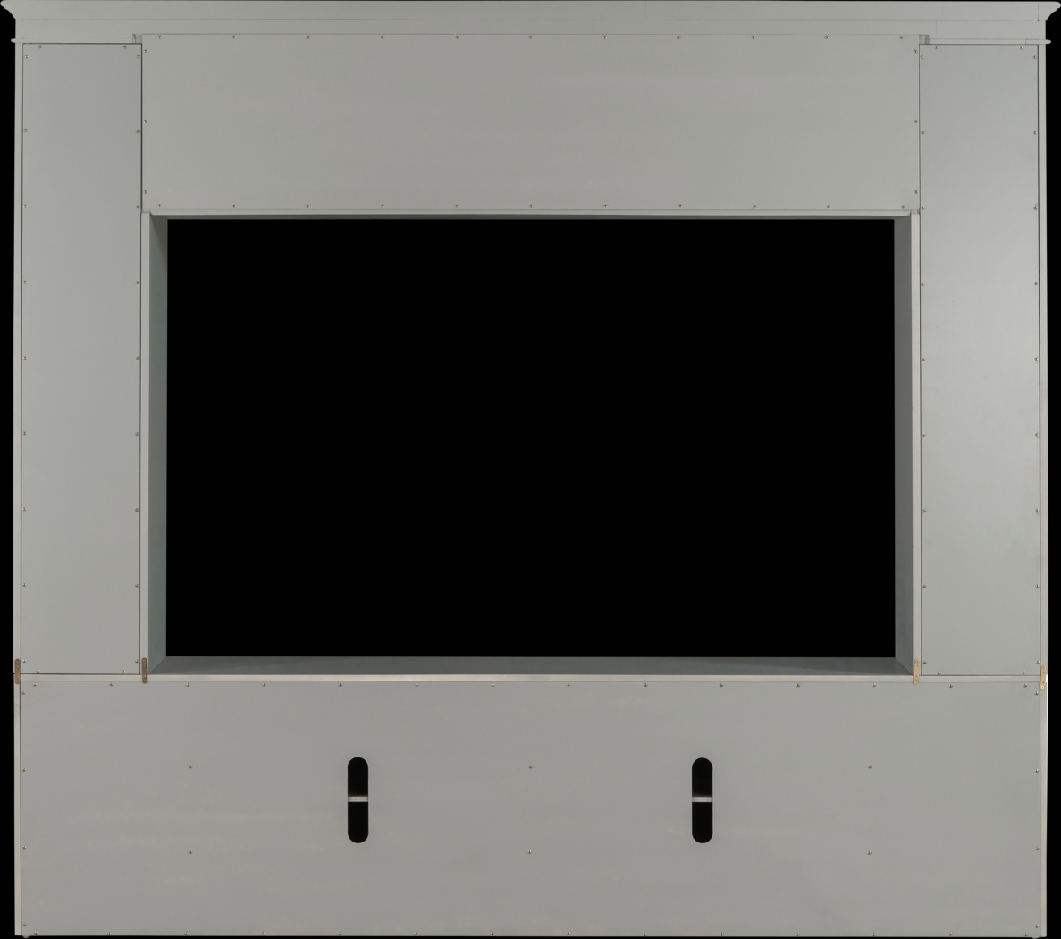 Beidiman II Gray 3 Pc Wall Unit with 98.5 in. Console - Thumbnail - Image 9