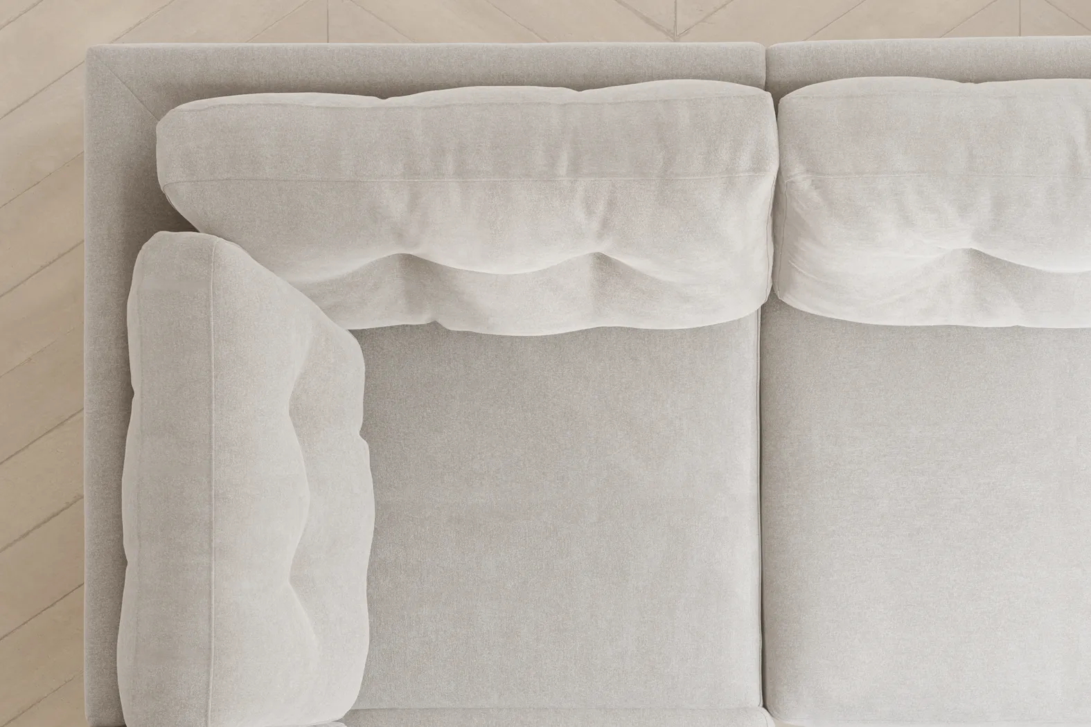 Beige 5 Pc Power Reclining ModularOne - Image 10
