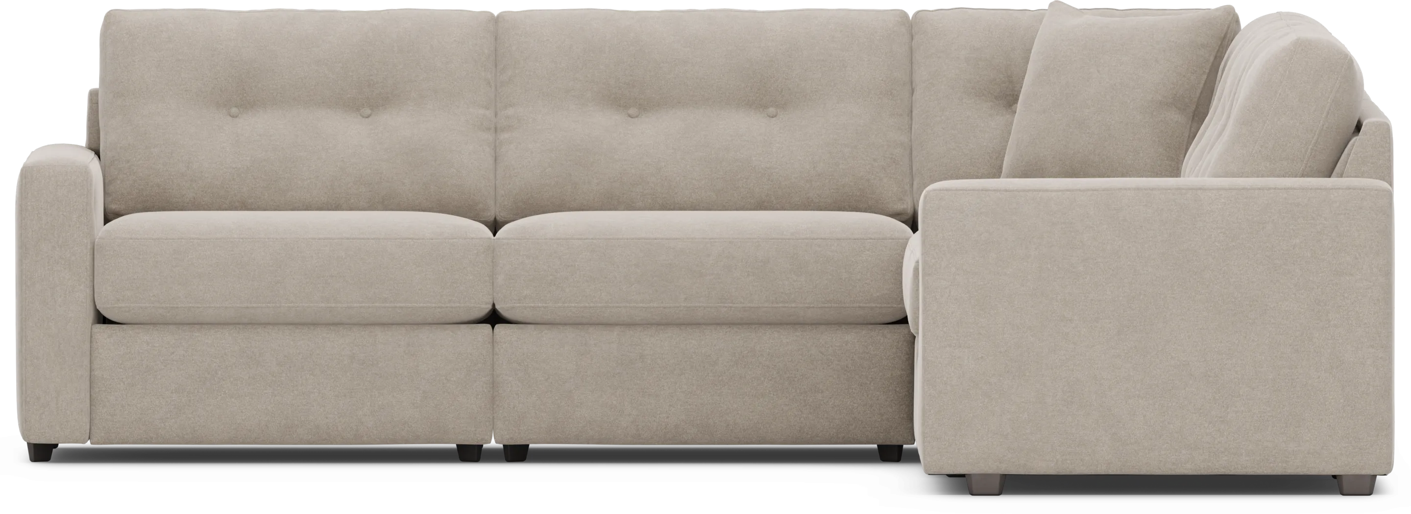 Beige 5 Pc Power Reclining ModularOne - Thumbnail - Image 3