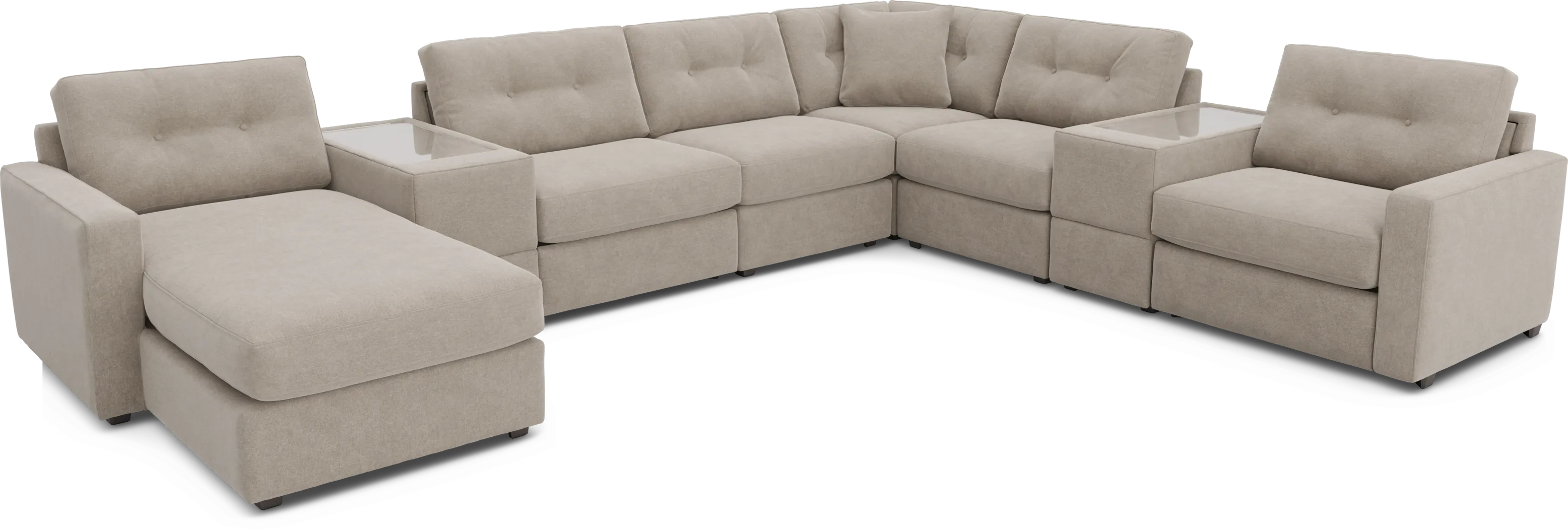 Beige 8 Pc ModularOne - Thumbnail - Image 1