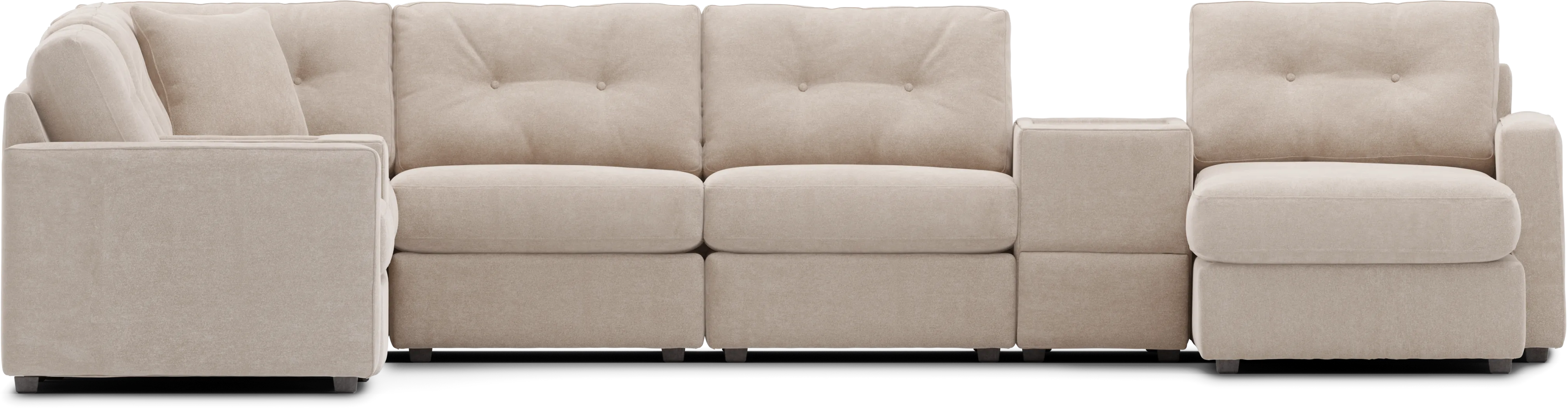 Beige 8 Pc Power Reclining ModularOne - Thumbnail - Image 3