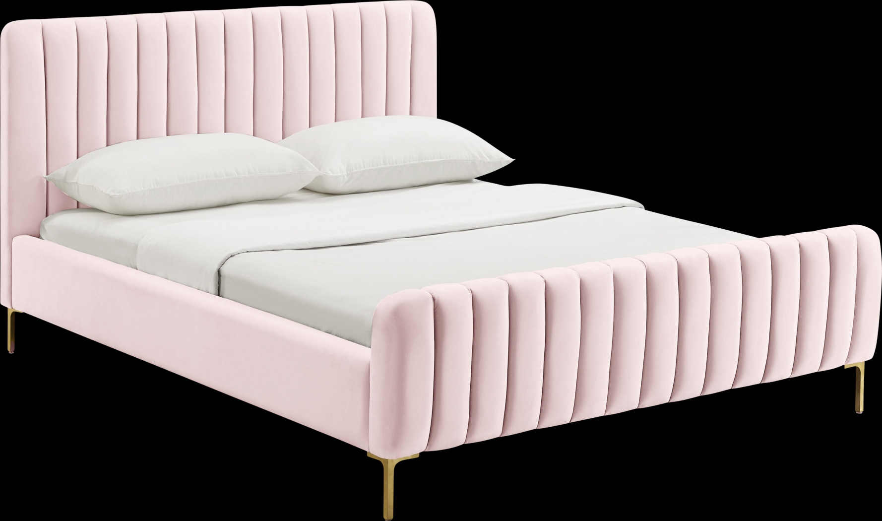 Beineke Blush Queen Bed - Thumbnail - Image 1