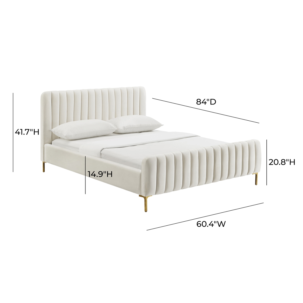 Beineke Cream King Bed - Thumbnail - Image 6