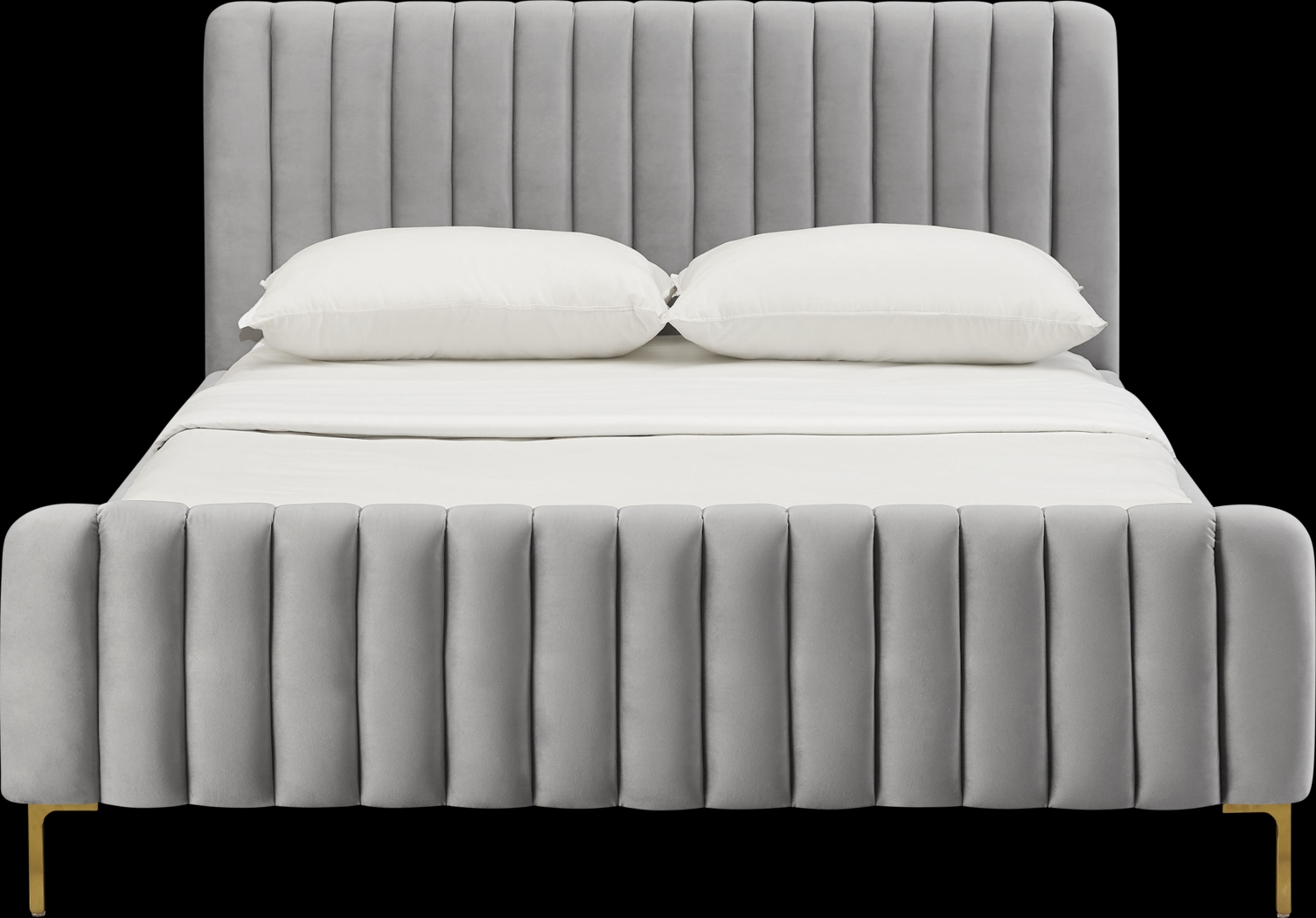 Beineke Gray Queen Bed - Thumbnail - Image 3