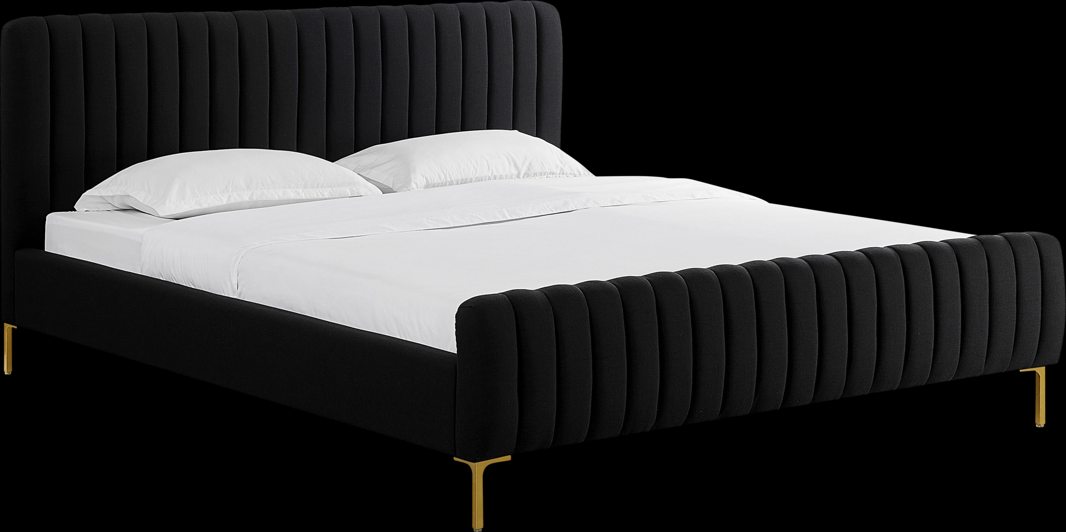 Beineke II Black King Bed - Thumbnail - Image 1