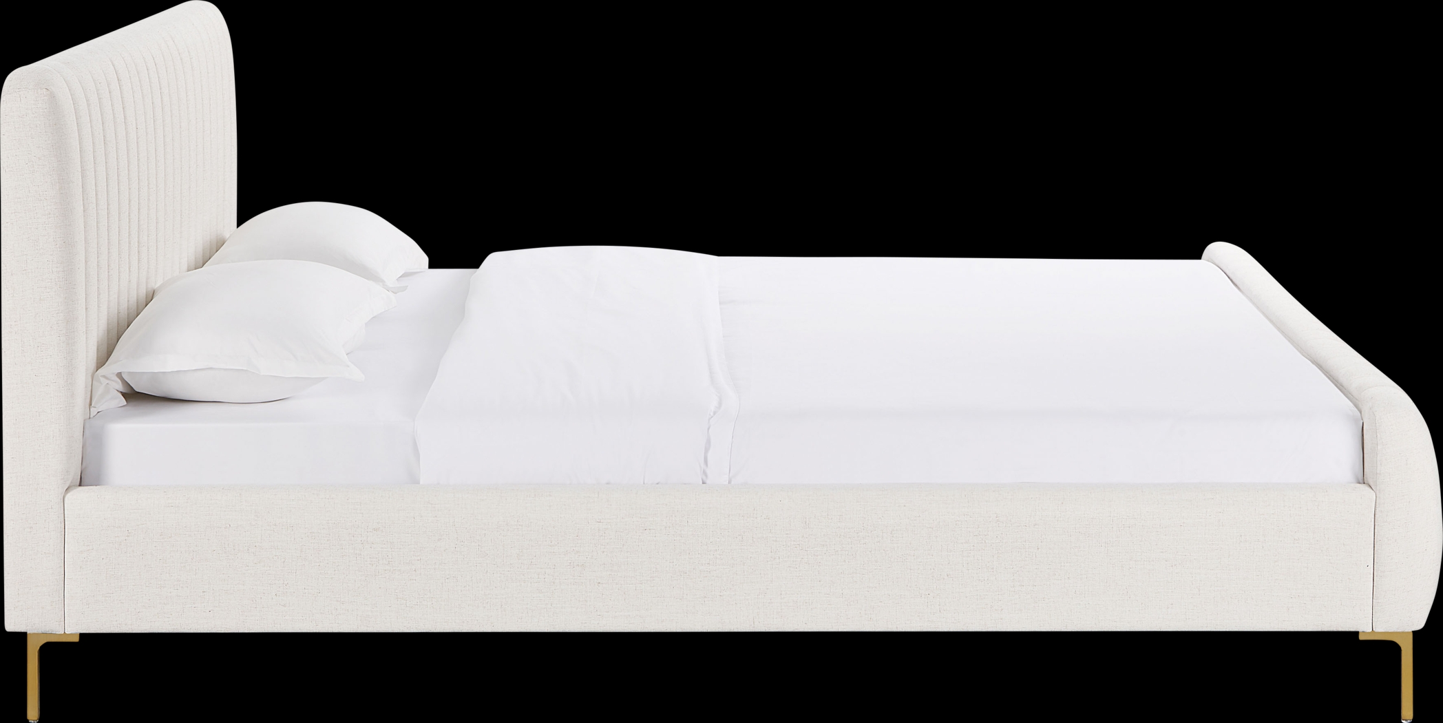 Beineke II Natural King Bed - Thumbnail - Image 4