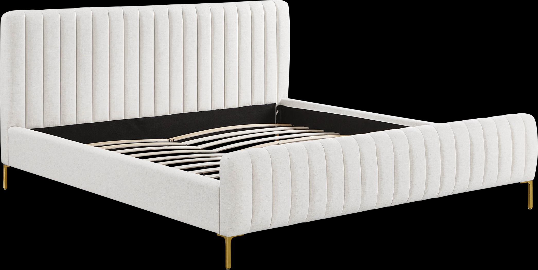 Beineke II Natural King Bed - Thumbnail - Image 5