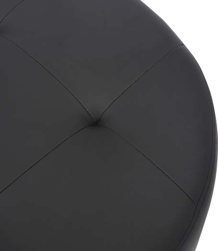 Bekay Black Ottoman - Thumbnail - Image 3