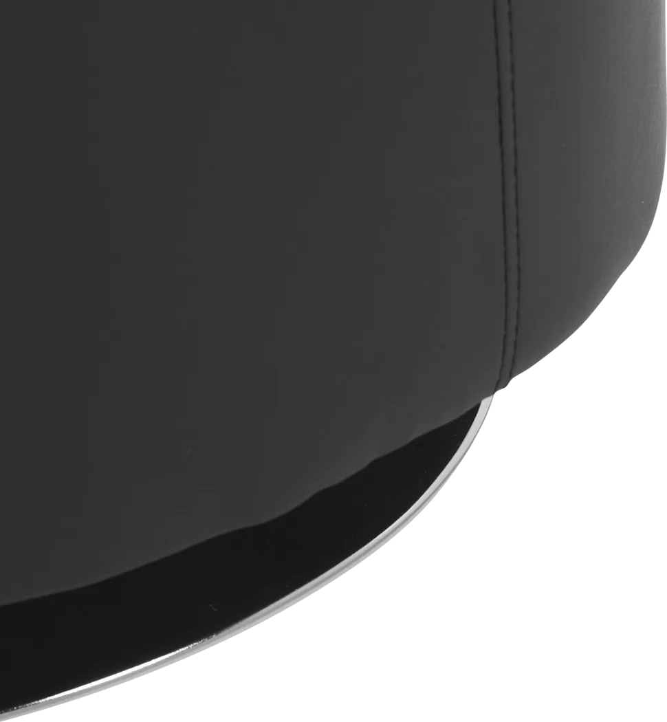 Bekay Black Ottoman - Thumbnail - Image 5