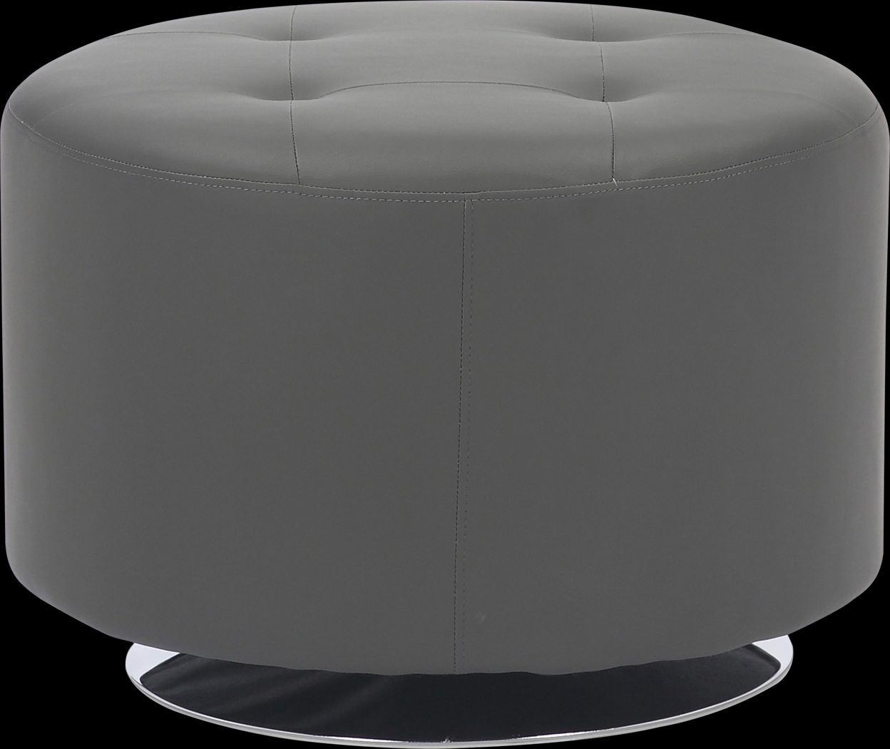 Bekay Gray Ottoman - Thumbnail - Image 2