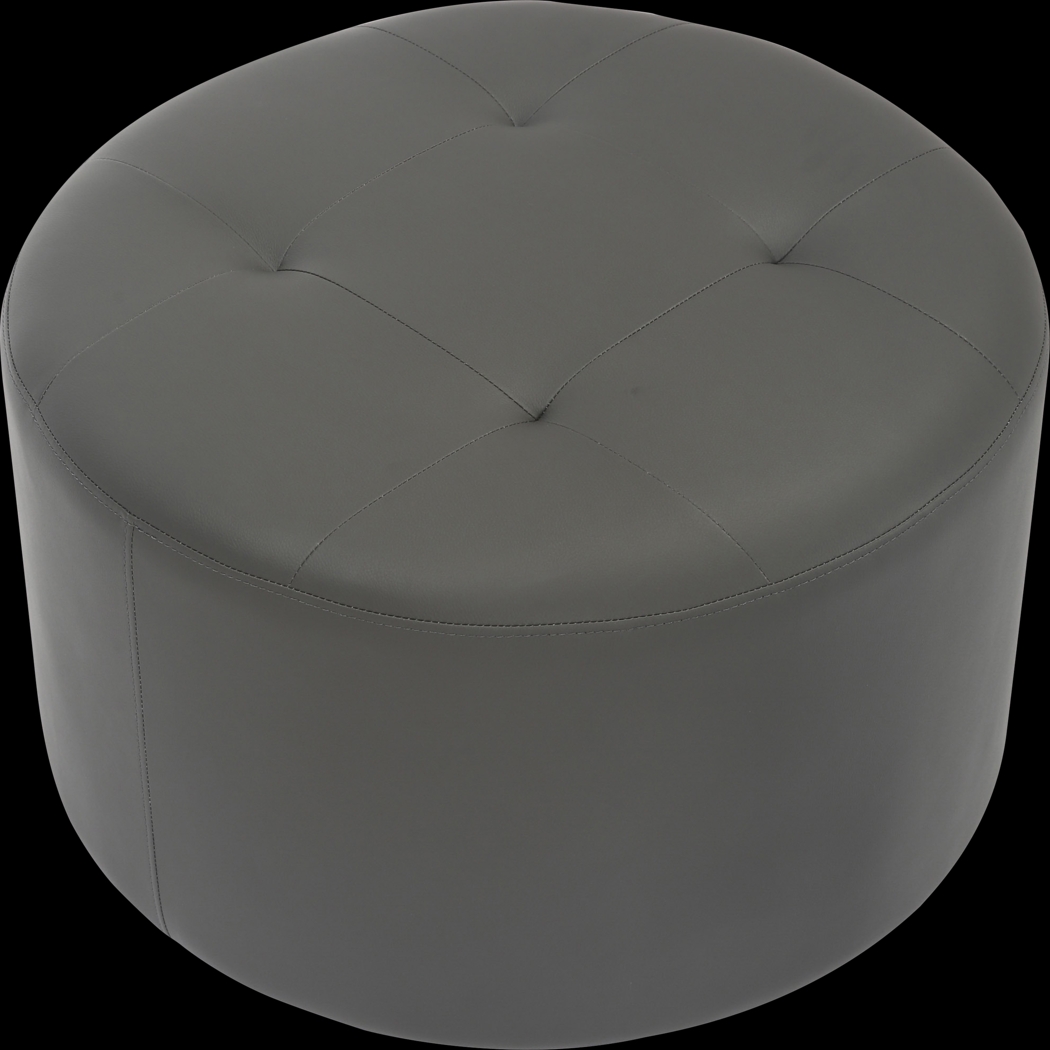 Bekay Gray Ottoman - Thumbnail - Image 6