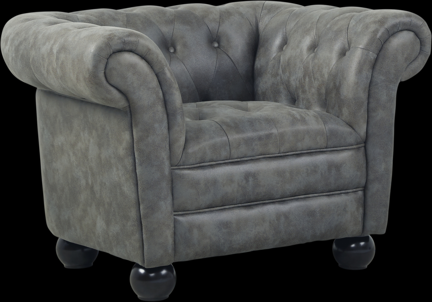 Kids Beke Ridge Gray Chair - Thumbnail - Image 1