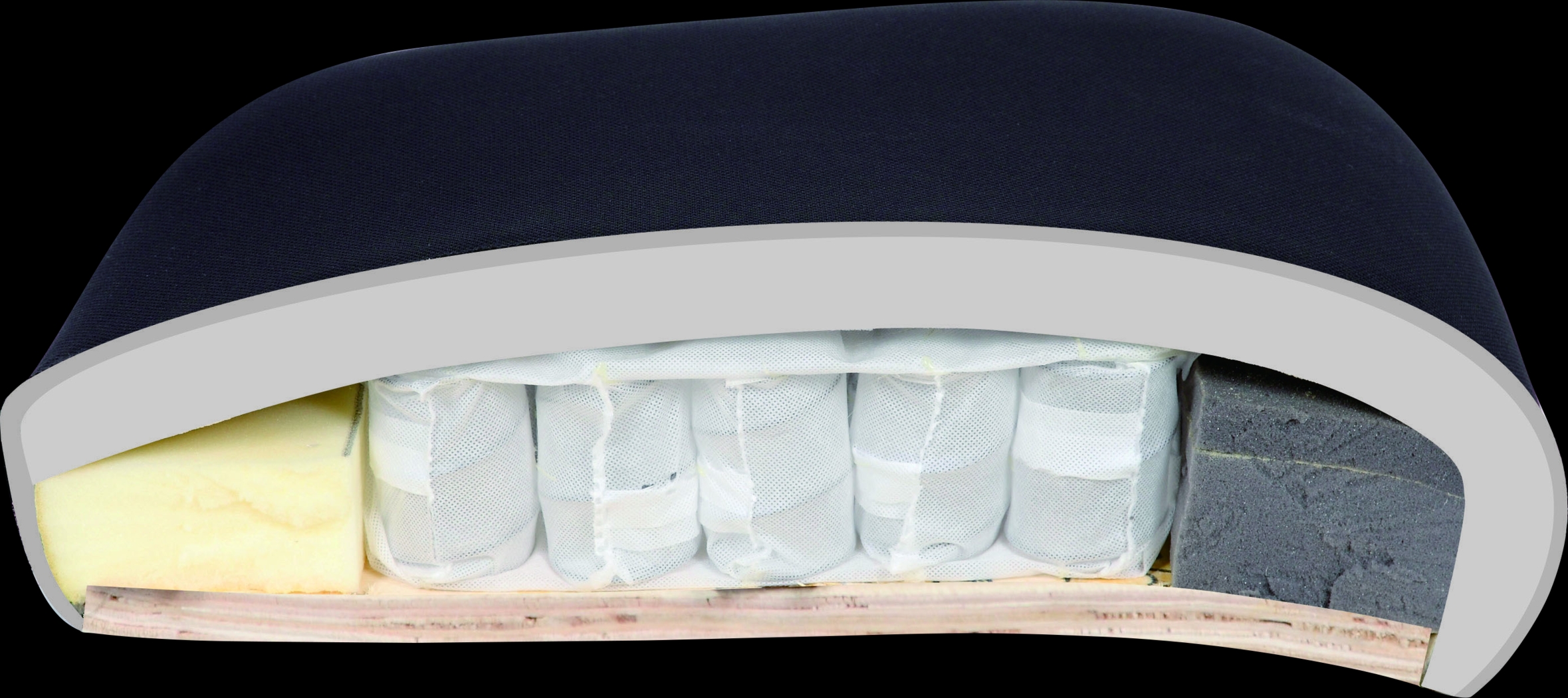 Bekoe Black Desk Chair - Thumbnail - Image 4