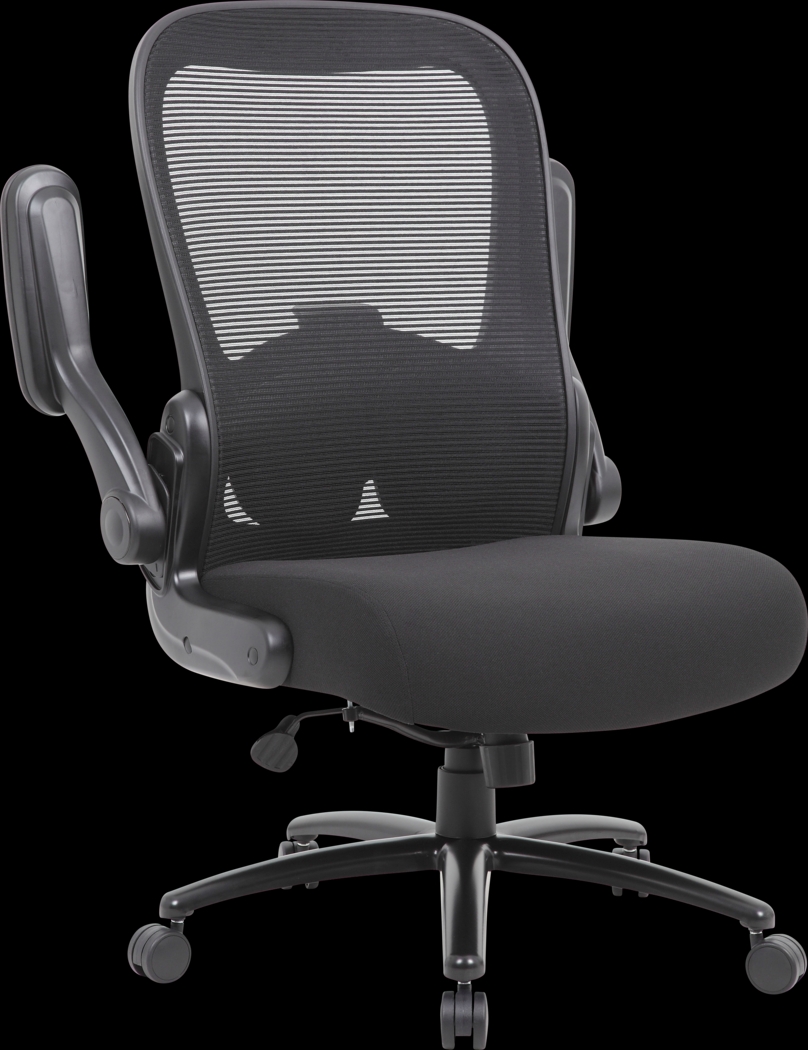 Bekoe Black Desk Chair - Thumbnail - Image 8