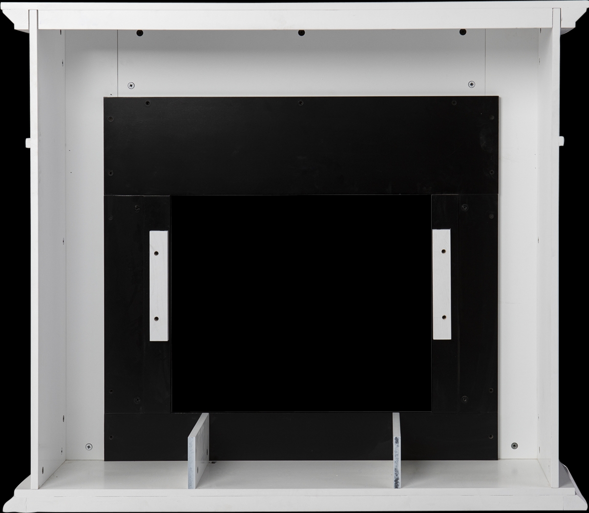 Bekonscot I White 48 in. Console With Color Changing Electric Fireplace - Thumbnail - Image 4