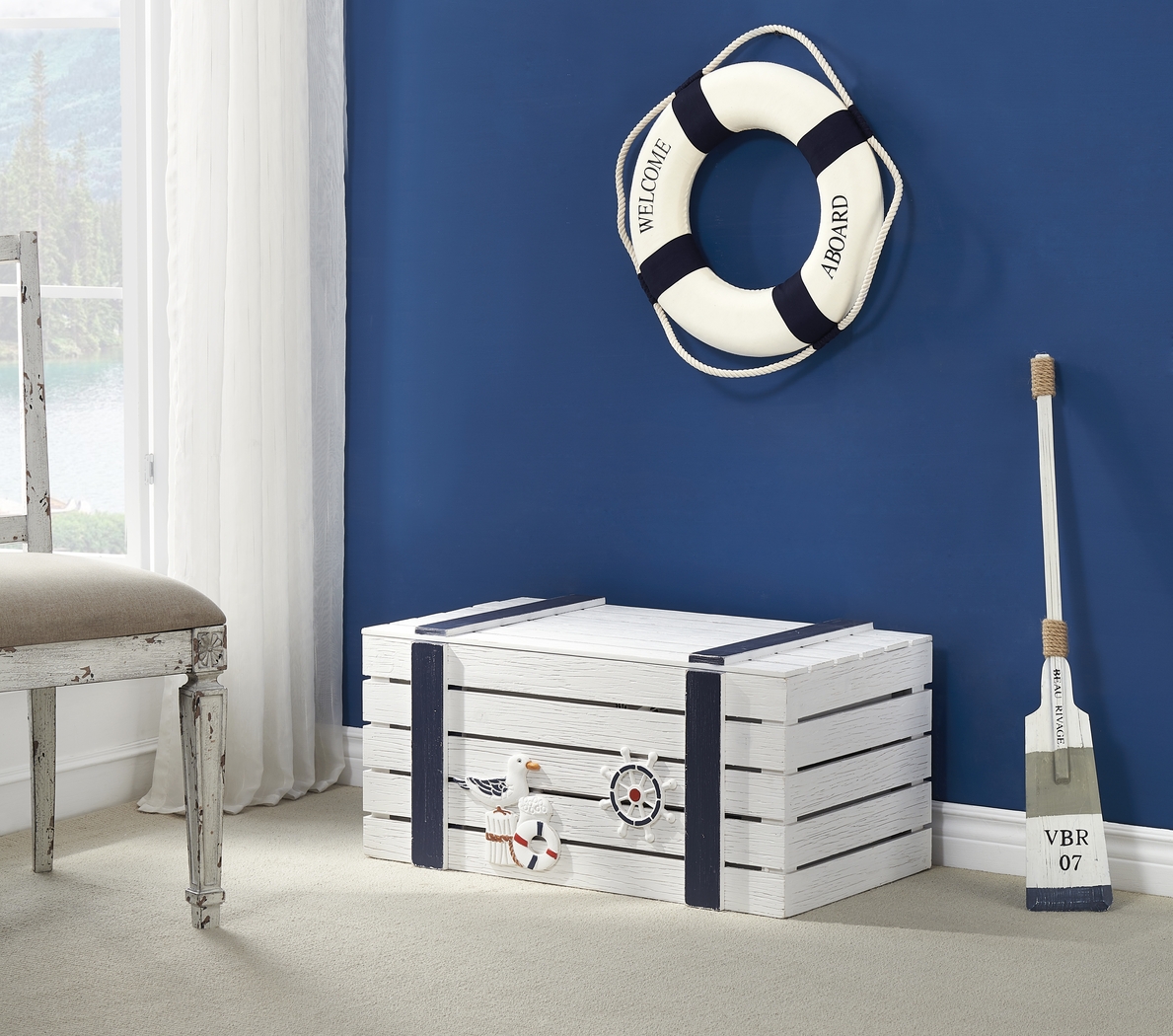 Belcher White Nesting Trunks, Set of 3 - Thumbnail - Image 7