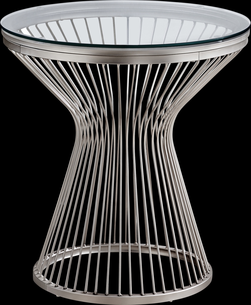 Belclaire Silver Accent Table - Thumbnail - Image 1