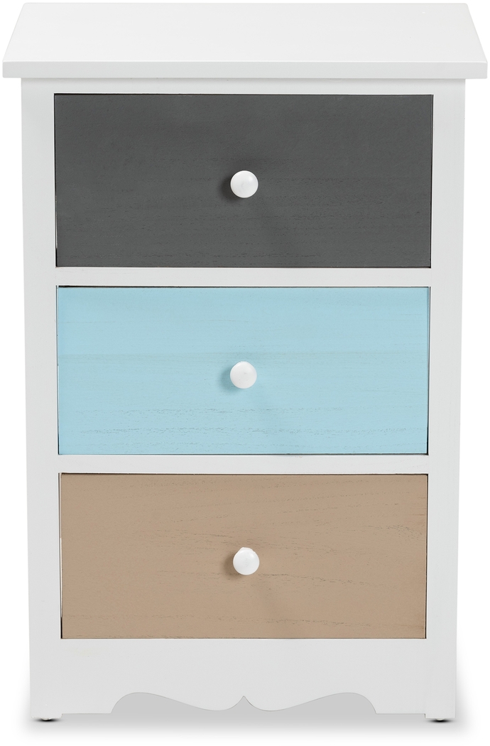 Belclaire White Nightstand - Thumbnail - Image 3