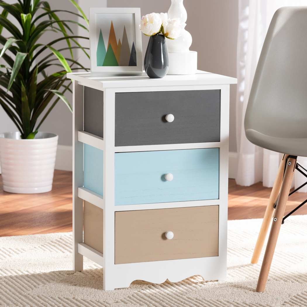 Belclaire White Nightstand - Thumbnail - Image 8