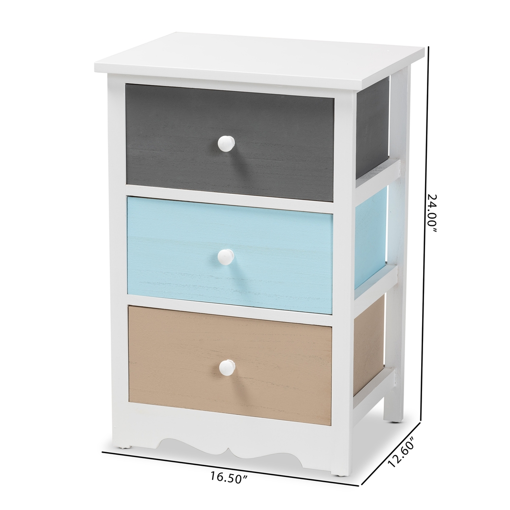 Belclaire White Nightstand - Thumbnail - Image 10