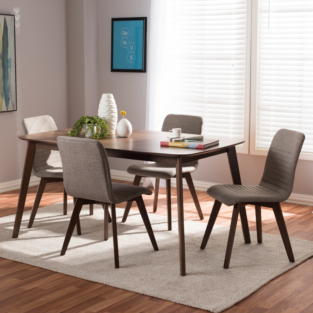 Becliffe Gray 5 Pc Dining Set - Thumbnail - Image 2