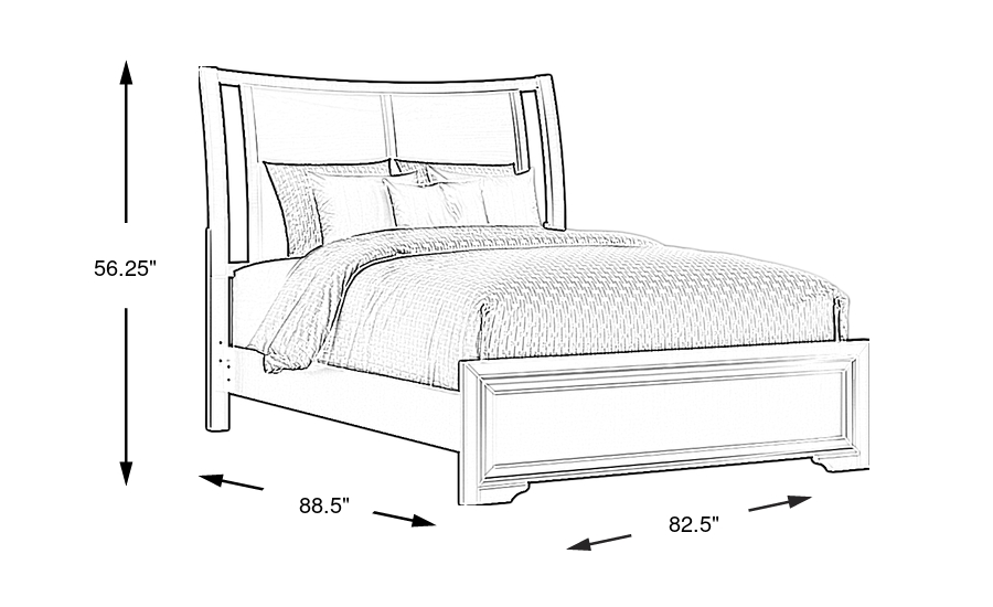 Dimension Image. Please refer to the Dimension Tab on this page for dimension details.
