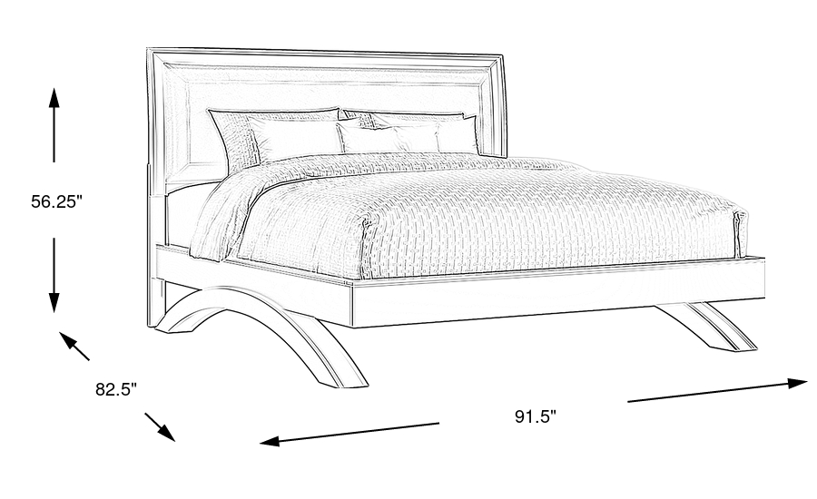 Dimension Image. Please refer to the Dimension Tab on this page for dimension details.