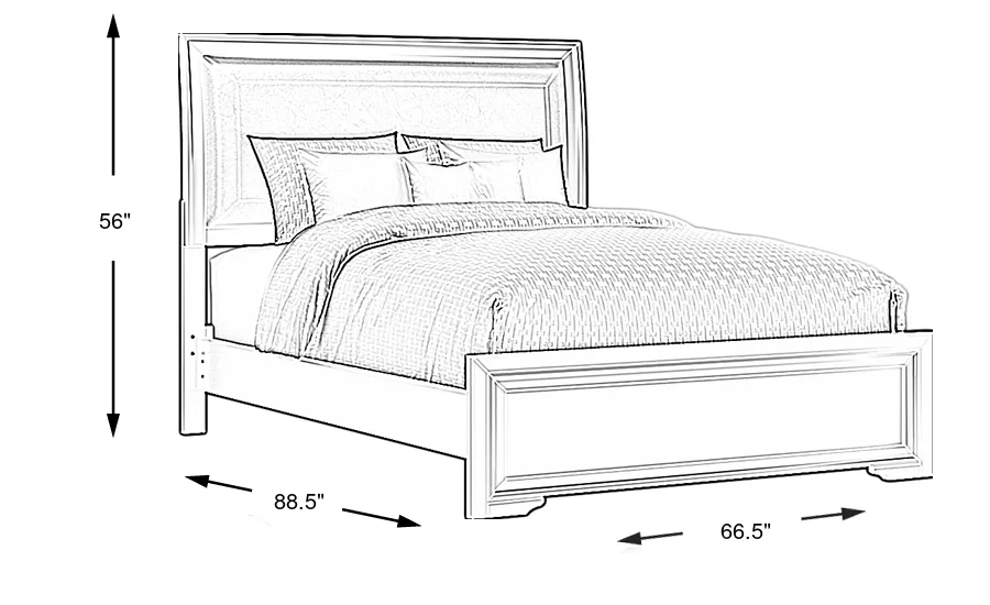 Dimension Image. Please refer to the Dimension Tab on this page for dimension details.
