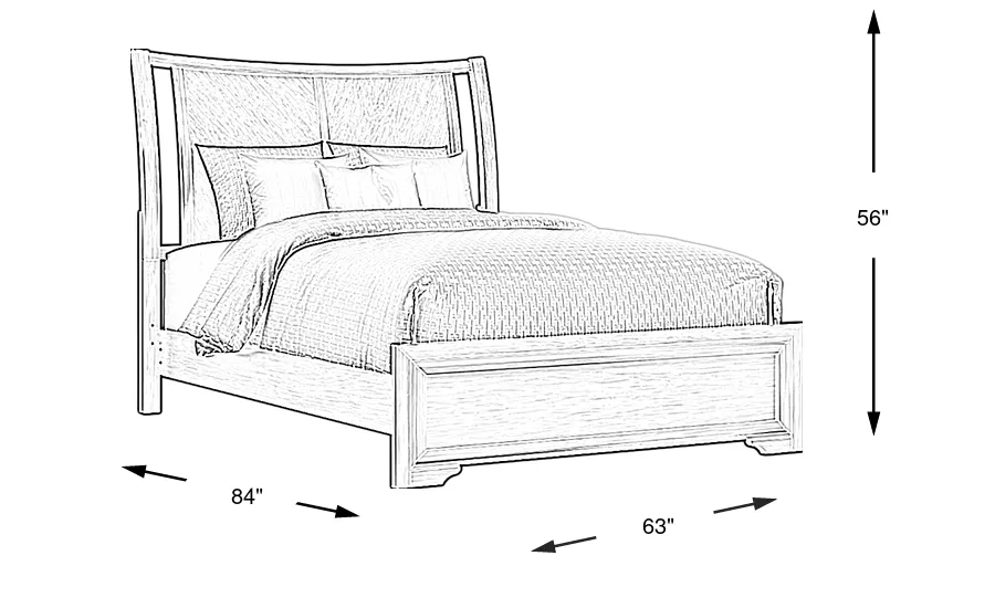 Dimension Image. Please refer to the Dimension Tab on this page for dimension details.