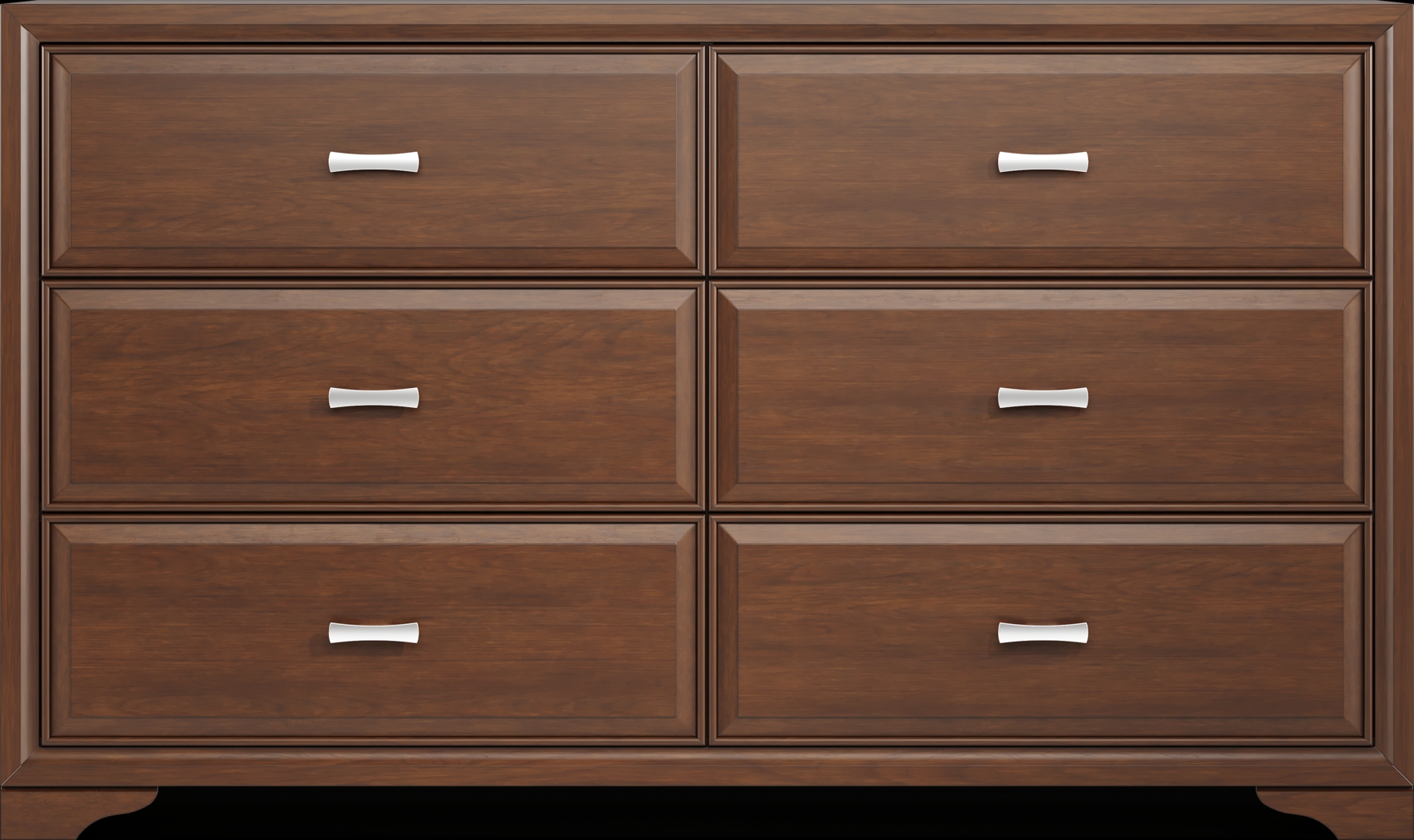 Belcourt Cherry 5 Pc Queen Slat Bedroom - Thumbnail - Image 6