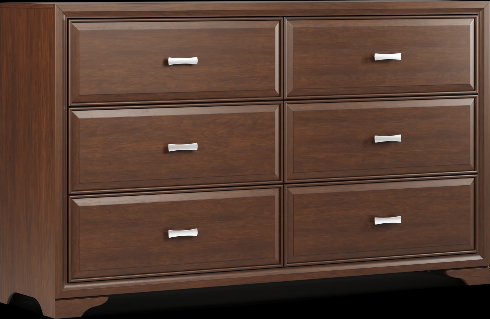 Belcourt Cherry 5 Pc Queen Slat Bedroom - Thumbnail - Image 7