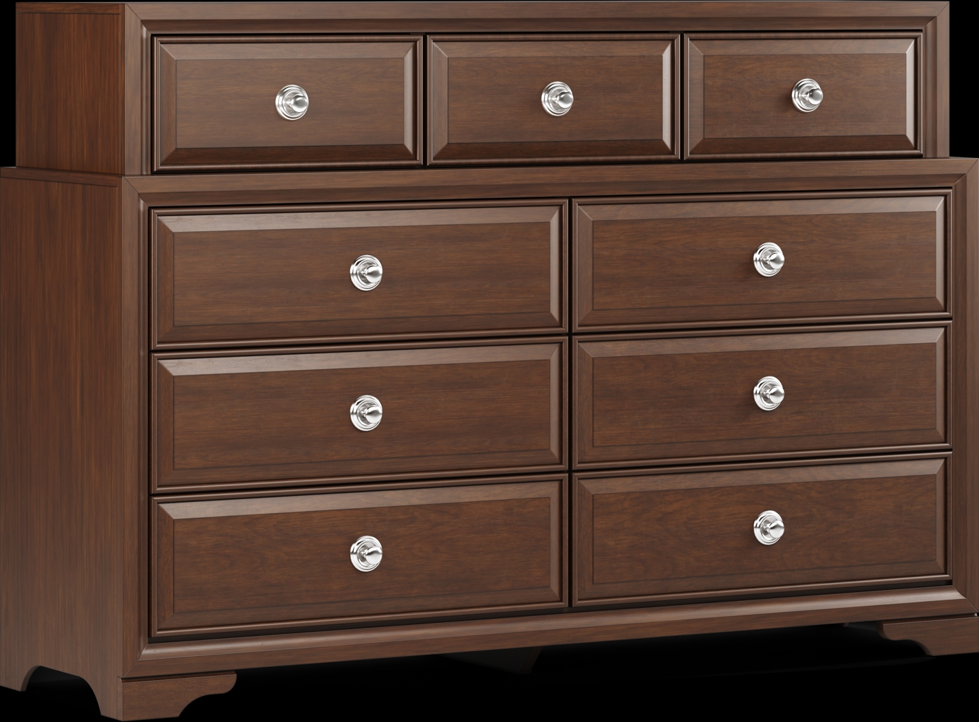 Belcourt Cherry 7 Pc King Platform Bedroom - Thumbnail - Image 6