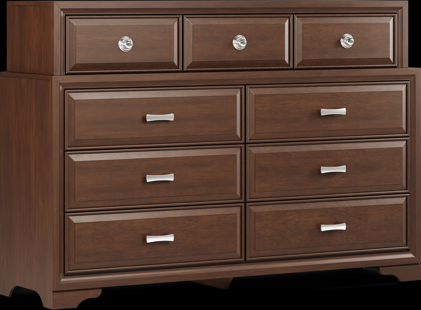 Belcourt Cherry 7 Pc King Platform Bedroom - Thumbnail - Image 8