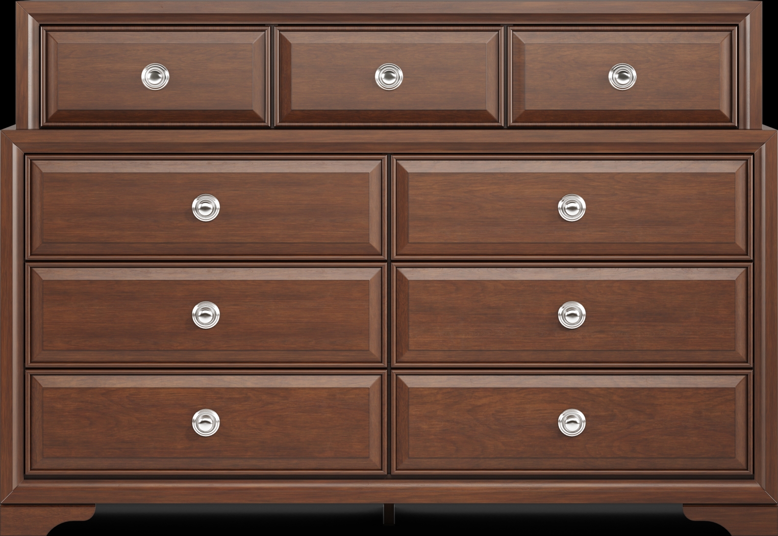 Belcourt Cherry 7 Pc King Platform Bedroom - Thumbnail - Image 5