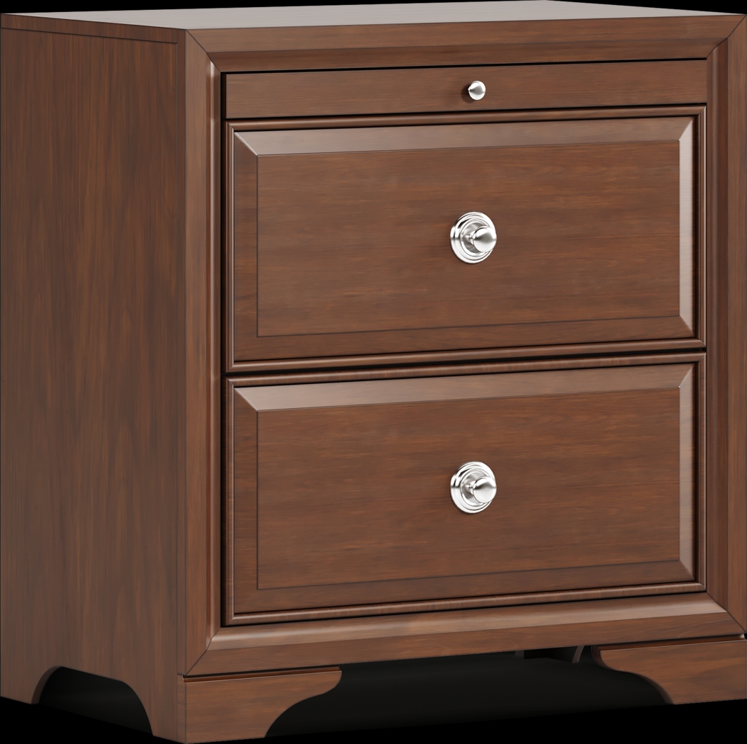 Belcourt Cherry 7 Pc King Platform Bedroom - Thumbnail - Image 11