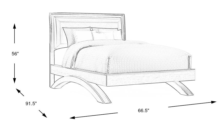 Dimension Image. Please refer to the Dimension Tab on this page for dimension details.