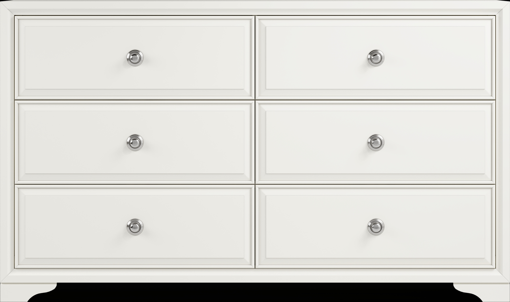 Belcourt White 5 Pc Queen Slat Bedroom - Thumbnail - Image 3