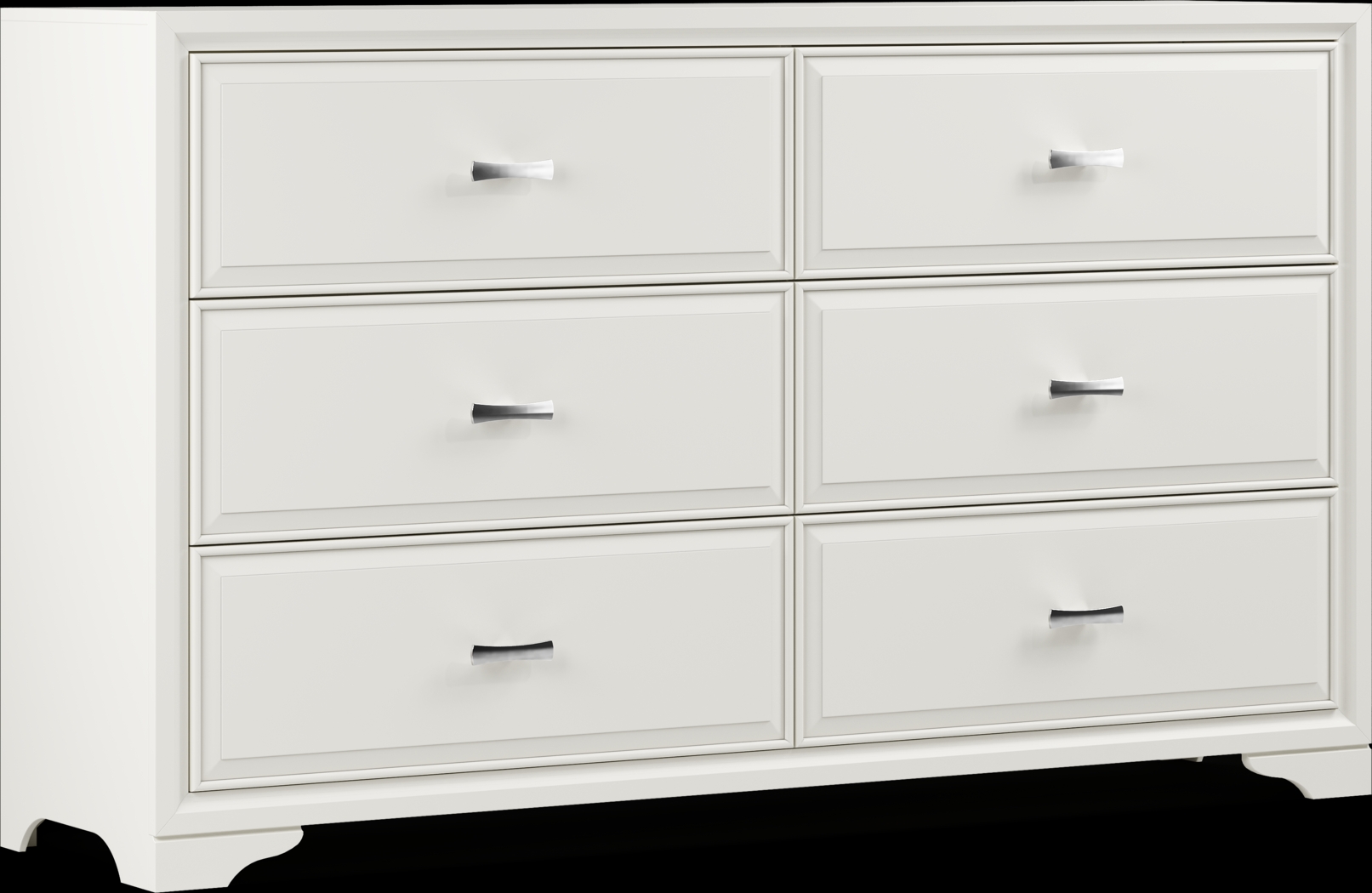 Belcourt White 8 Pc King Panel Bedroom - Thumbnail - Image 11