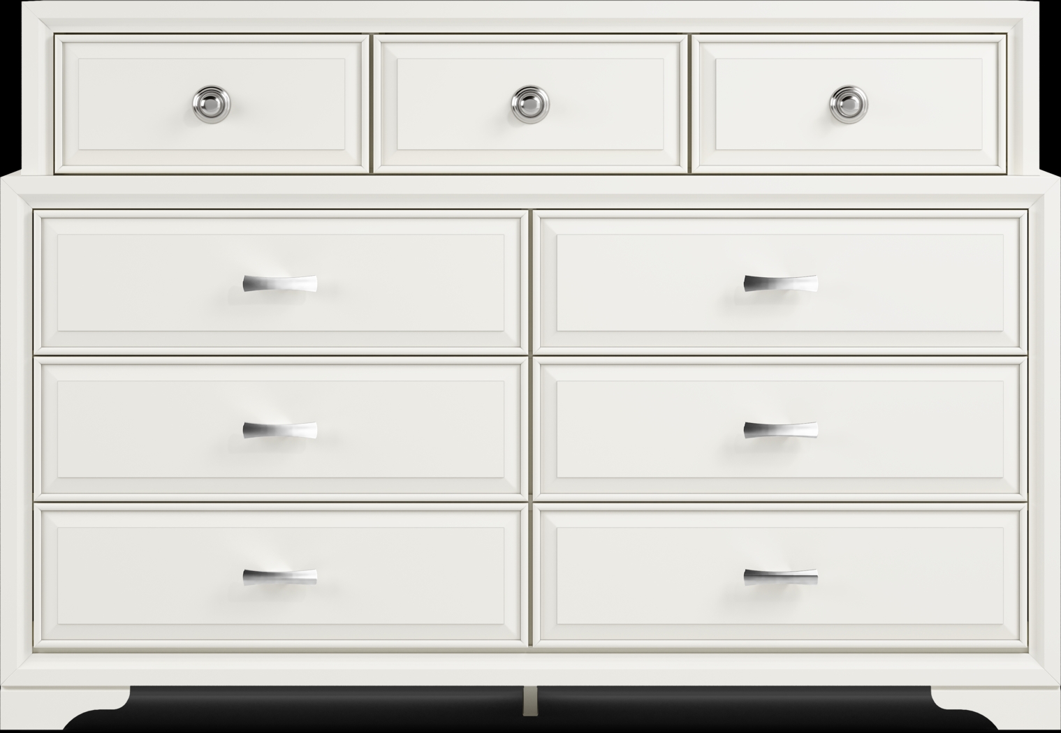 Belcourt White Gallery Dresser - Thumbnail - Image 2