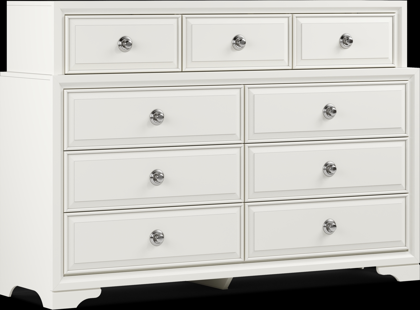 Belcourt White Gallery Dresser - Thumbnail - Image 3