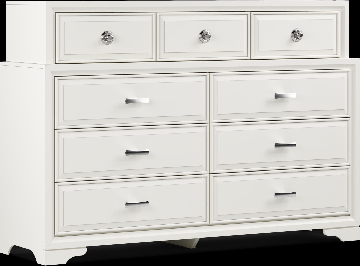Belcourt White Gallery Dresser - Thumbnail - Image 4