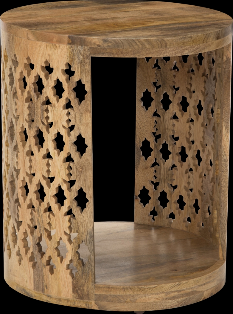 Beldale Natural Accent Table - Thumbnail - Image 1