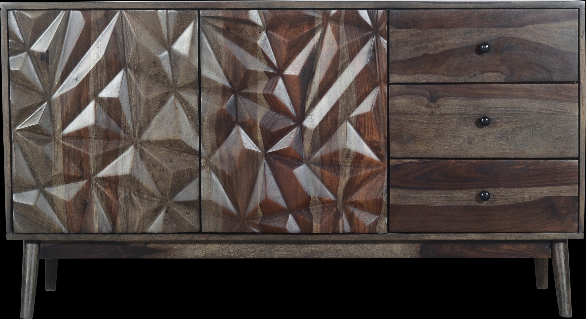 Beldart Brown Credenza - Thumbnail - Image 2
